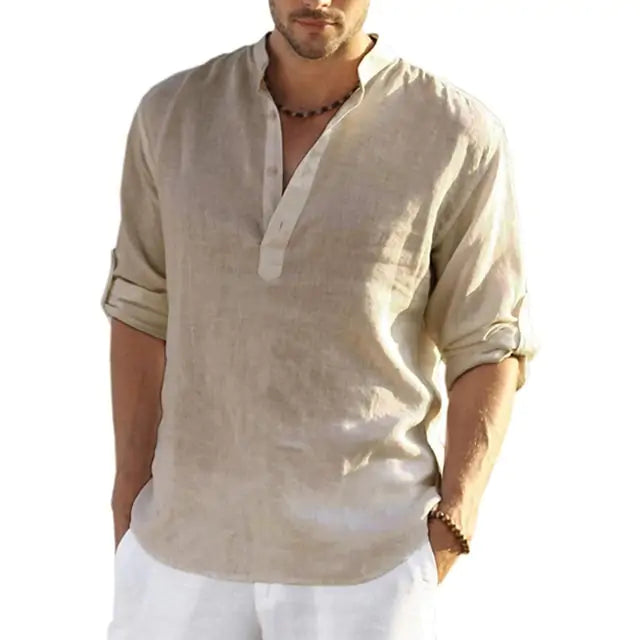 Men's Summer Casual Shirt: Summer Hero