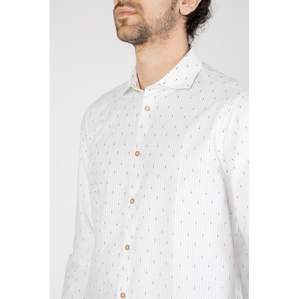 Hamaki-Ho Premium Polos IT52 | XL Hamaki-Ho White Cotton Shirt
