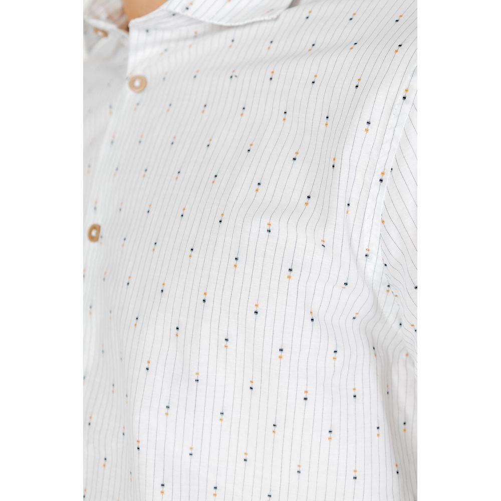Hamaki-Ho Premium Polos IT52 | XL Hamaki-Ho White Cotton Shirt