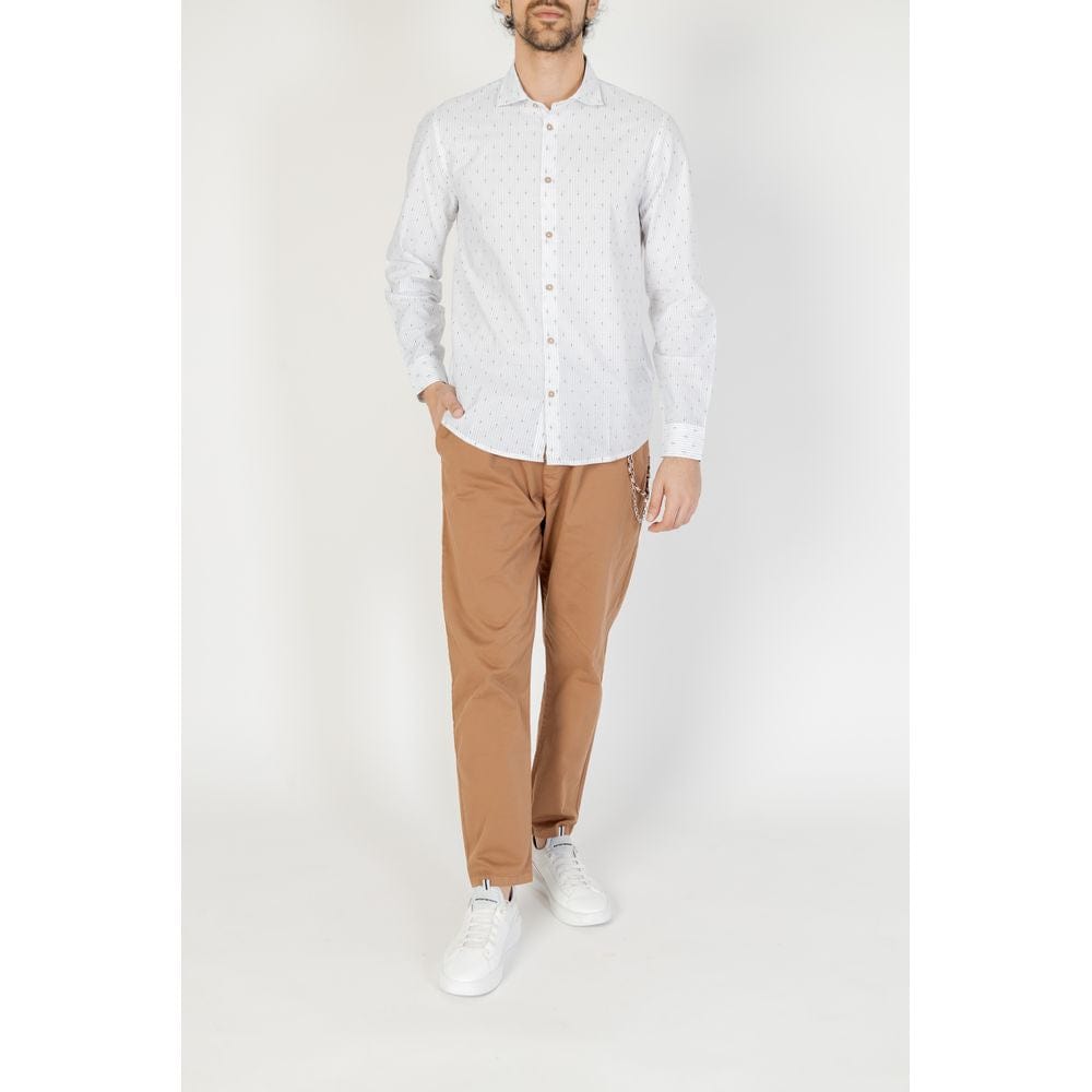 Hamaki-Ho Premium Polos IT52 | XL Hamaki-Ho White Cotton Shirt