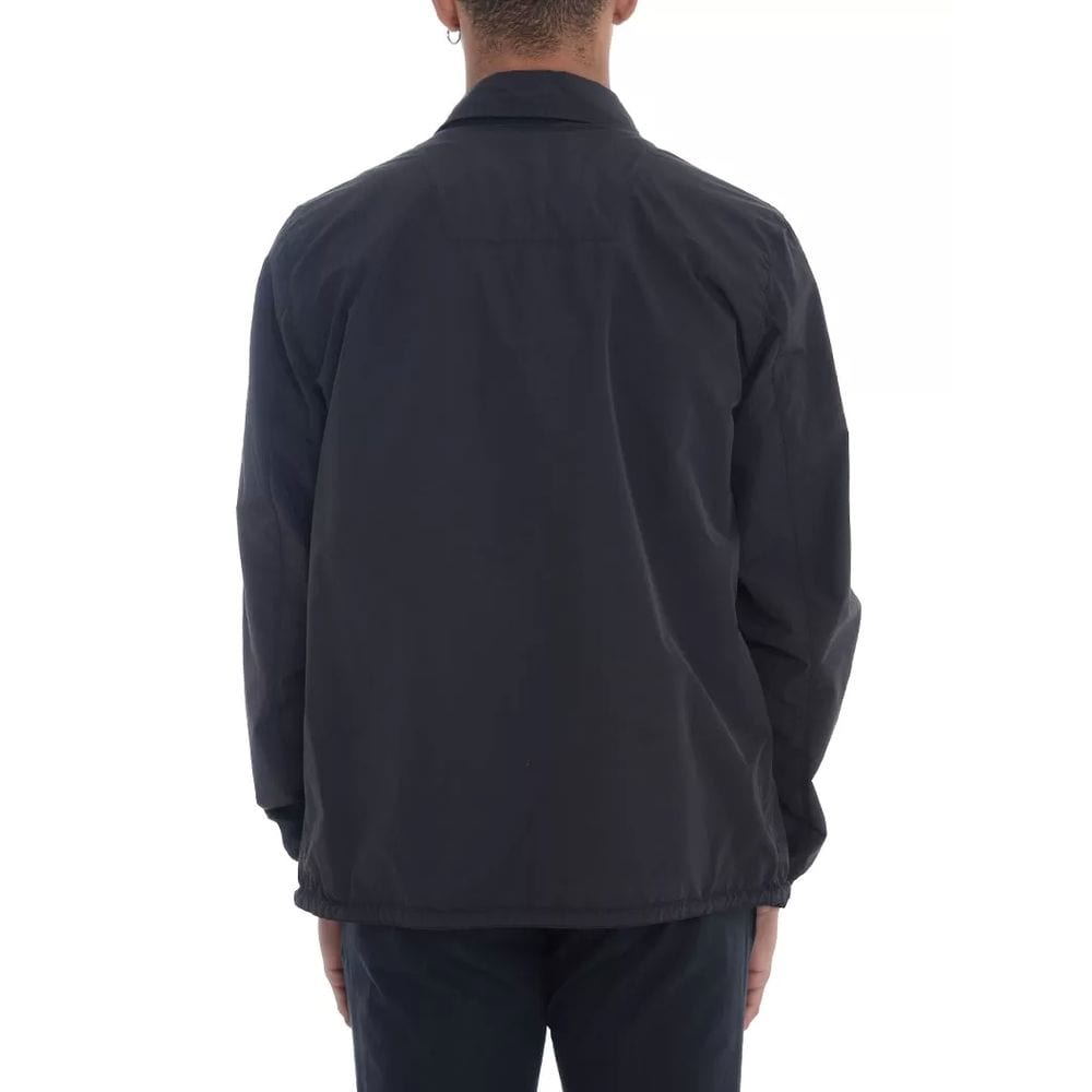 Herno Jackets IT56 | 3XL Herno Blue Micro-Nylon Men's Jacket at Rugged Reign