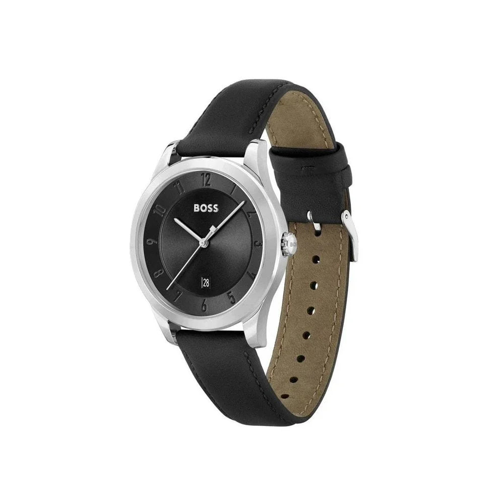 Hugo Boss Hugo Boss Black Leather Watch