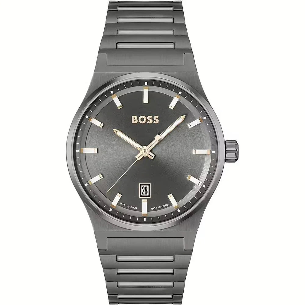 Hugo Boss Hugo Boss Gray Stainless Steel Watch