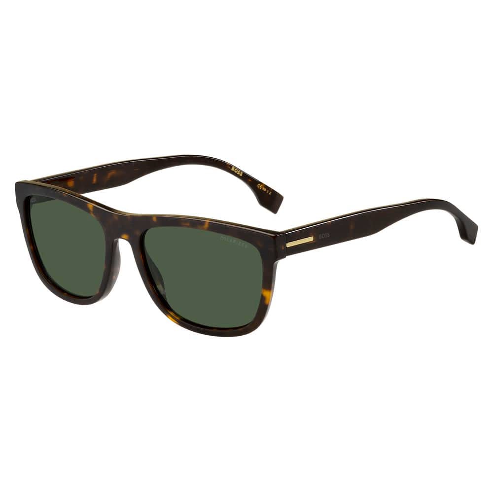 Hugo Boss Hugo Boss™ Sunglasses – Elegant Brown Haircalf with UV Protection