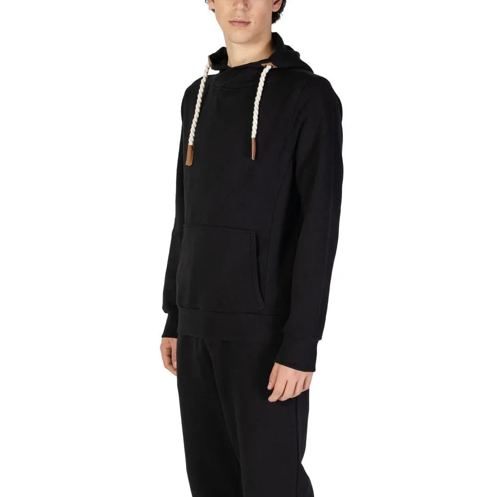 Hydra Clothing Stylish/Casual Sweaters Hydra Clothing Black Cotton Sweater