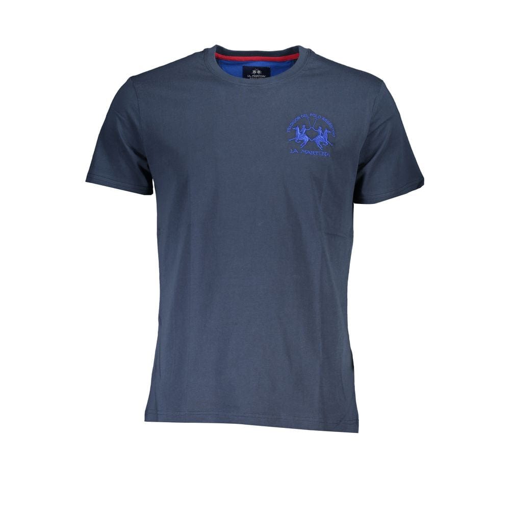 La Martina T-Shirts M La Martina Elegant Short Sleeve Crew Neck T-Shirt
