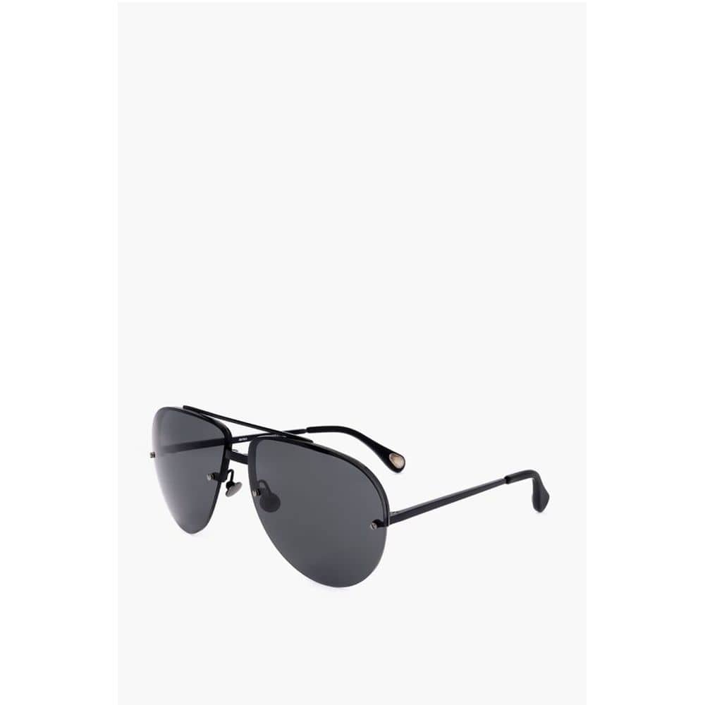 Linda Farrow Sunglasses Linda Farrow ANN DEMEULEMEESTER Aviator Sunglasses with Metal Frame
