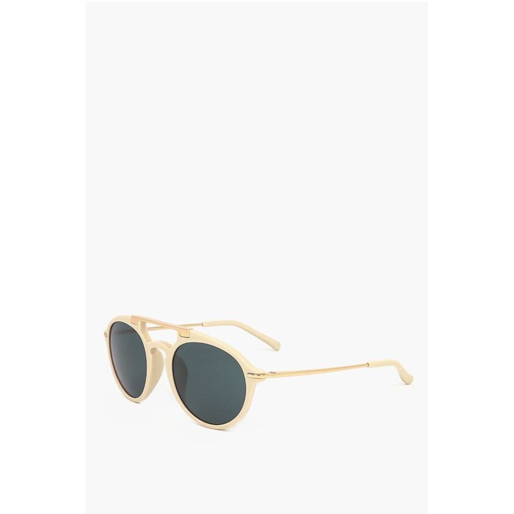 Linda Farrow Sunglasses Linda Farrow DRIES VAN NOTEN Aviator Sunglasses with Metal Detail