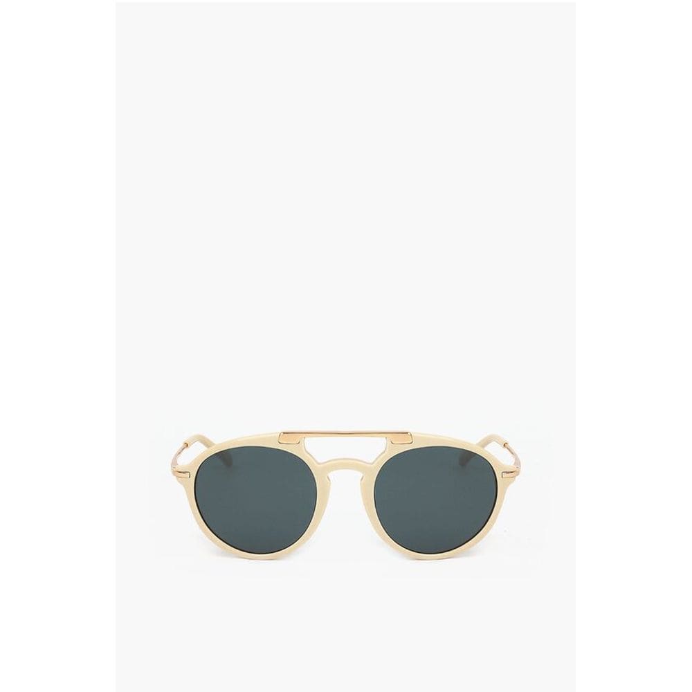 Linda Farrow Sunglasses Linda Farrow DRIES VAN NOTEN Aviator Sunglasses with Metal Detail