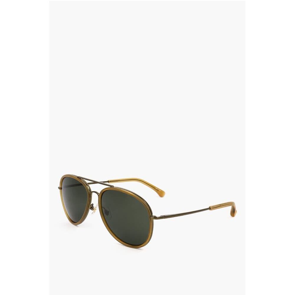 Linda Farrow Sunglasses Linda Farrow DRIES VAN NOTEN Aviator Sunglasses with Plastic Frame