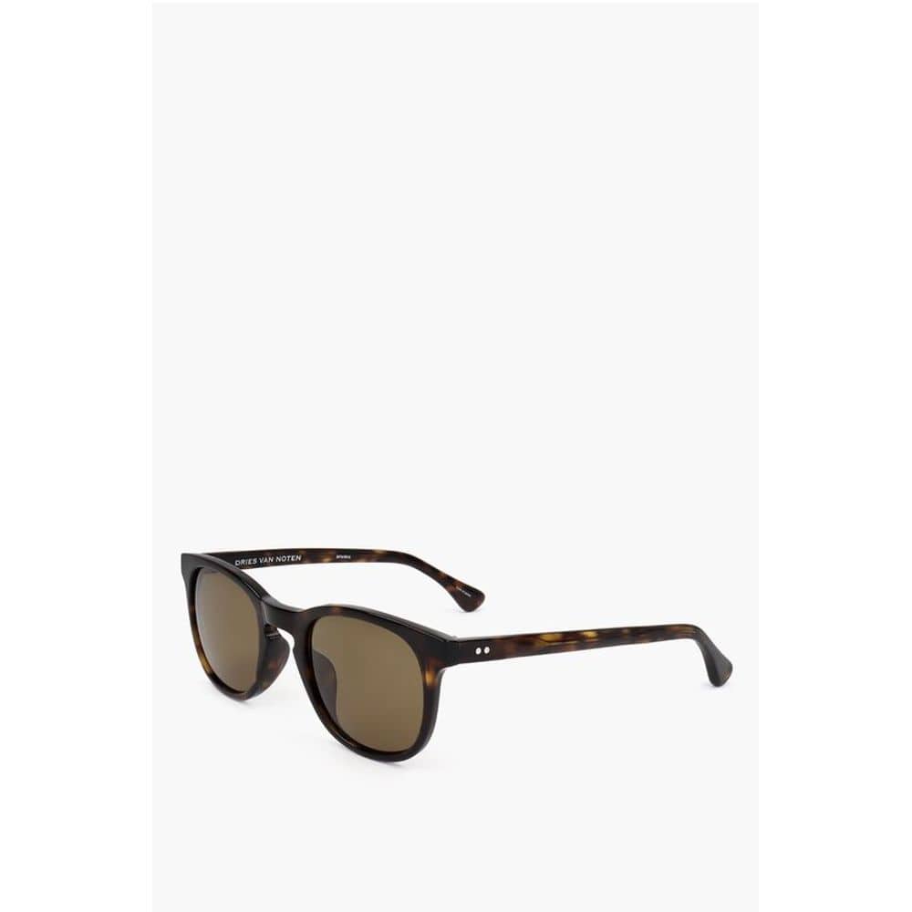Linda Farrow Sunglasses Linda Farrow DRIES VAN NOTEN Wayfarer Sunglasses with Tortoiseshell Frame