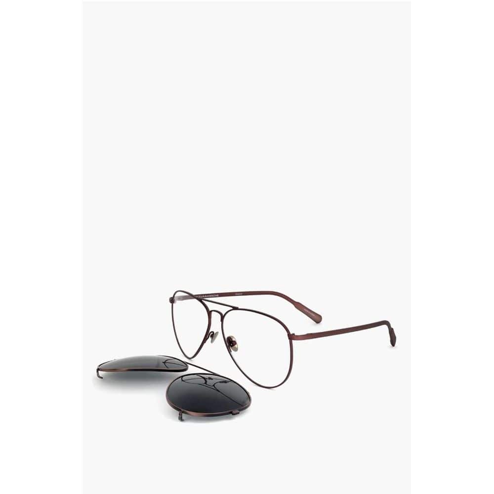 Linda Farrow Sunglasses Linda Farrow KRIS VAN ASSCHE Aviator Sunglasses with Removable Mask