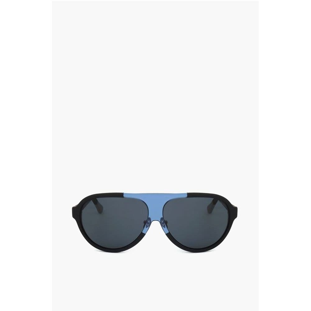 Linda Farrow Sunglasses Linda Farrow KRIS VAN ASSCHE Aviator Sunglasses with Two-tone Frame