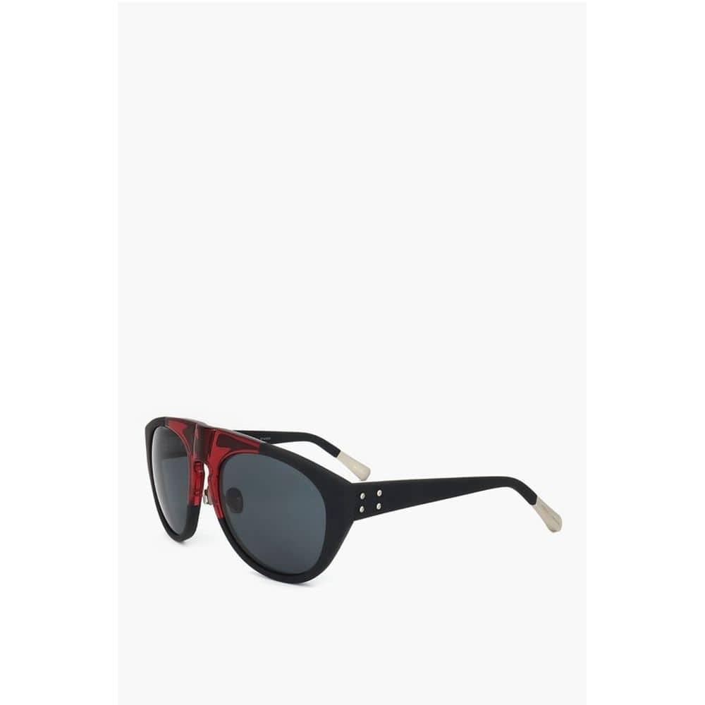 Linda Farrow Sunglasses Linda Farrow KRIS VAN ASSCHE Aviator Sunglasses with Two-tone Frame