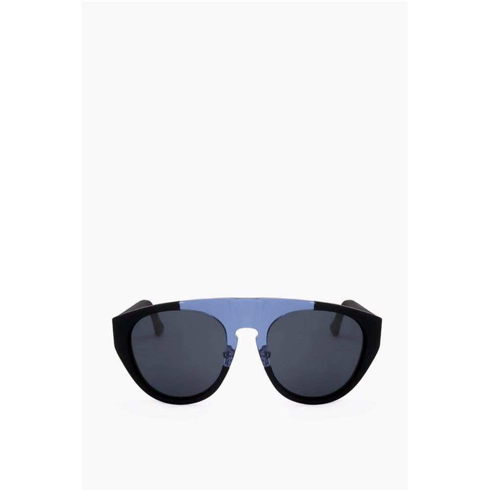 Linda Farrow Sunglasses Linda Farrow KRIS VAN ASSCHE Aviator Sunglasses with Two-tone Frame