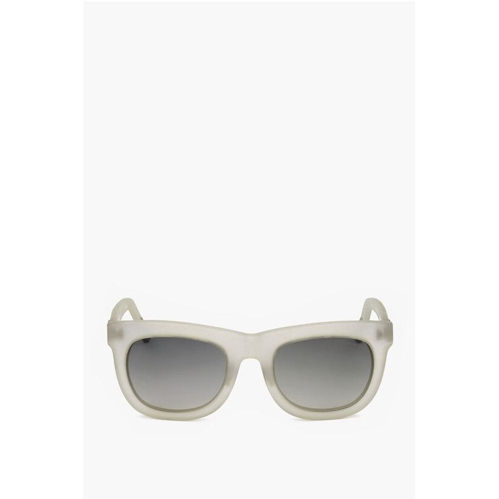 Linda Farrow Sunglasses Linda Farrow KRIS VAN ASSCHE Wayfarer Sunglasses with Matte Frame