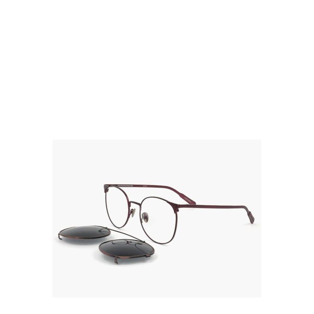 Linda Farrow Sunglasses Linda Farrow KRIS VAN ASSCHE Wayfarer Sunglasses with Removable Mask
