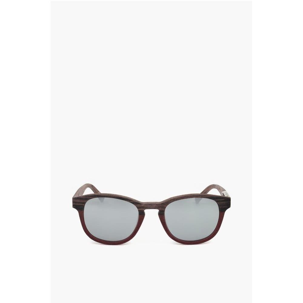 Linda Farrow Sunglasses Linda Farrow PHILLIP LIM Wayfarer Sunglasses with Wood Effect Frame