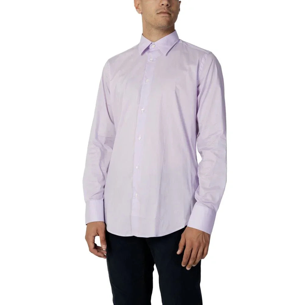 Liu Jo 42 Liu Jo Purple Cotton Shirt