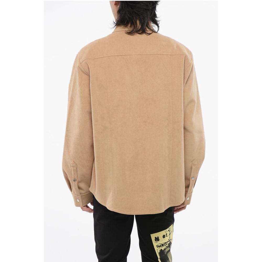 Nanushka Nanushka Suede Oversized Shirt