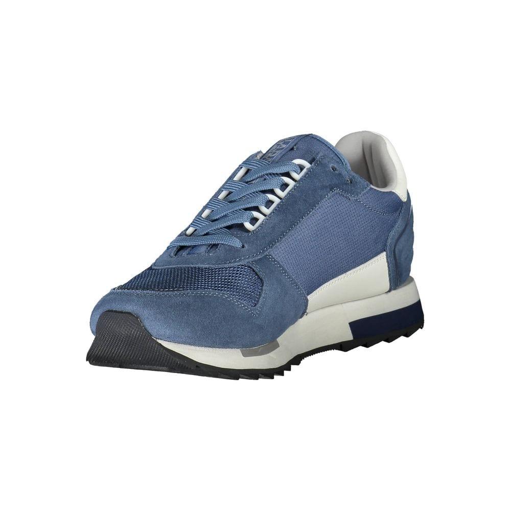 Napapijri Sneakers EU45/US11.5 Napapijri Blue Polyester Men Sneaker