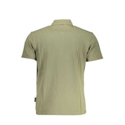 Napapijri Polos M Napapijri Green Cotton Mens Polo Shirt