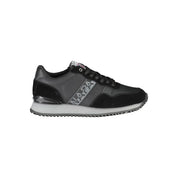 Napapijri Sneakers EU41/US8 Napapijri Sleek Black Contrast Lace Sneakers