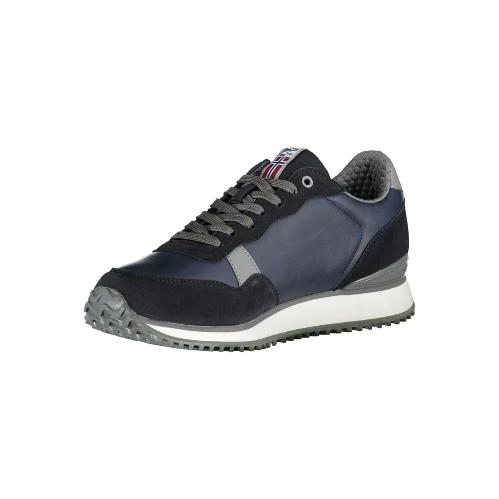 Napapijri Sneakers EU 41 | US 8 Napapijri Sleek Contrasting Sneakers with Signature Style
