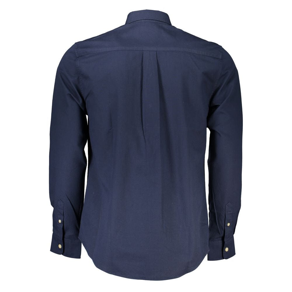 North Sails S North Sails Blue Cotton Men Shirt