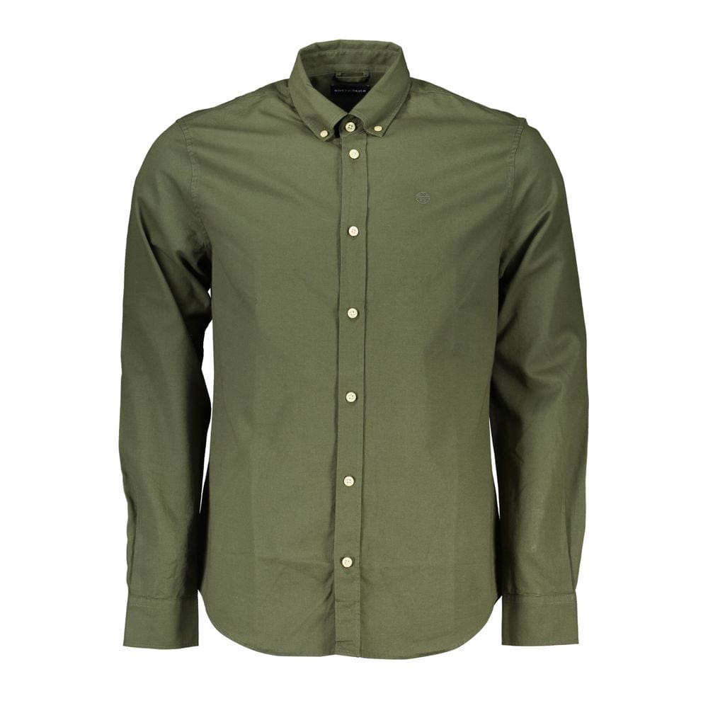 North Sails North Sails Green Cotton Men Shirt
