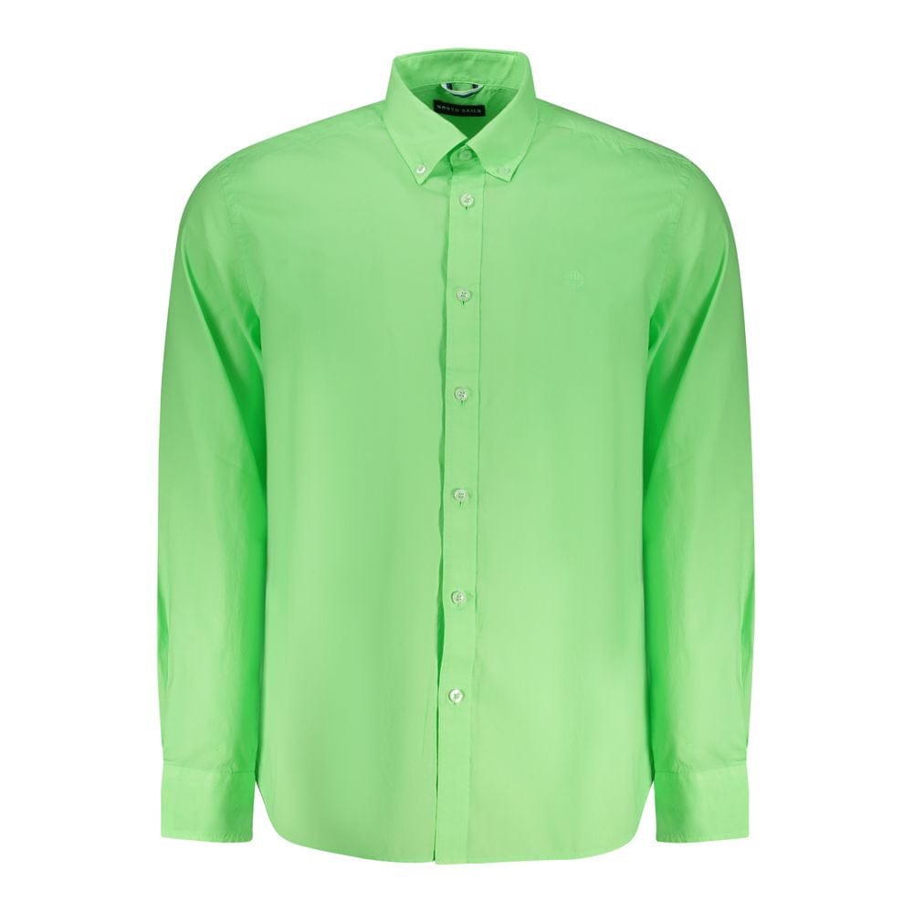 North Sails North Sails Green Cotton Men Shirt