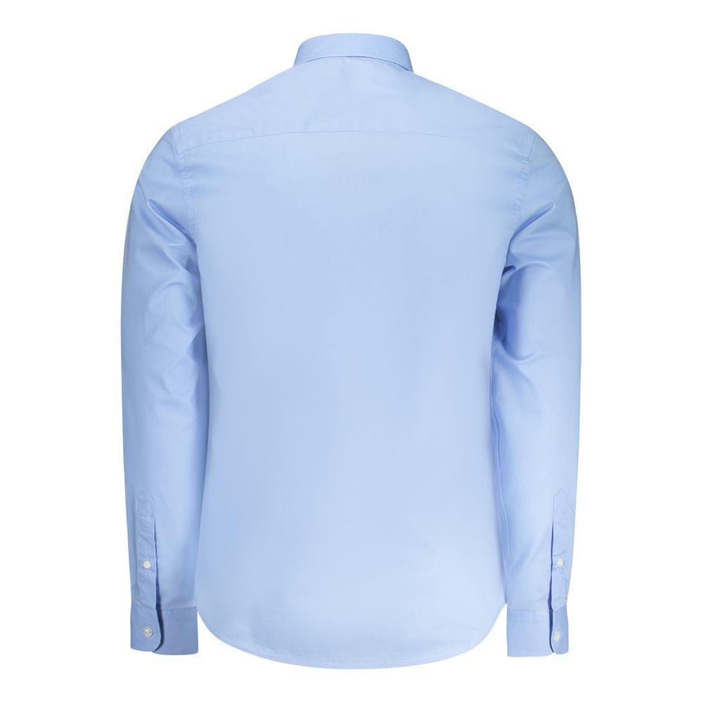 North Sails North Sails Light Blue Cotton Men Shirt