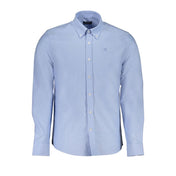 North Sails S North Sails Light Blue Cotton Men Shirt