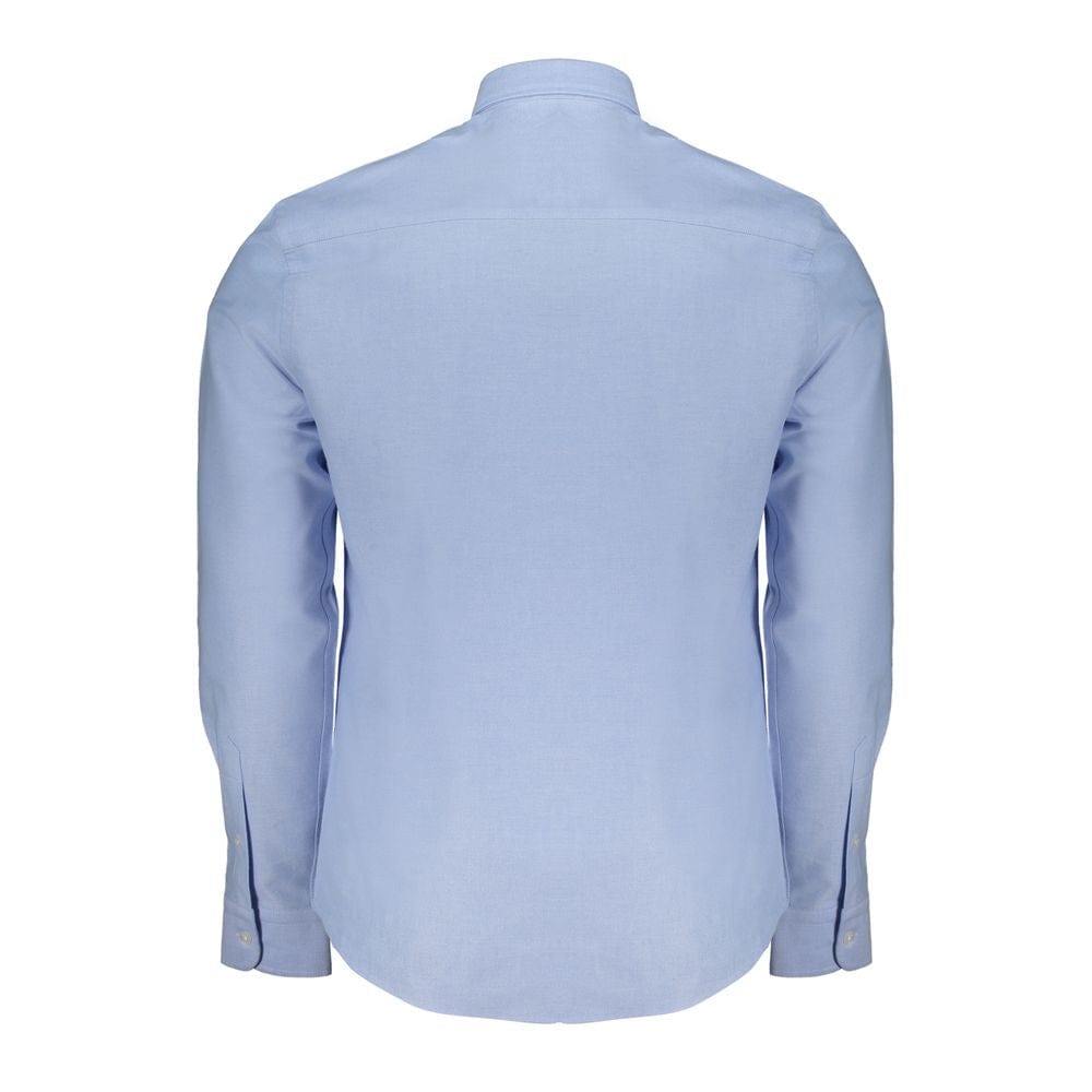 North Sails S North Sails Light Blue Cotton Men Shirt