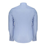 North Sails S North Sails Light Blue Cotton Men Shirt