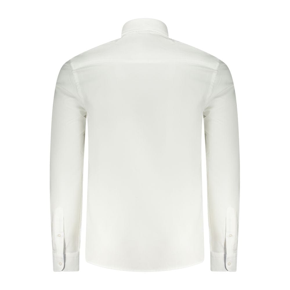 North Sails S North Sails White Cotton Men Shirt