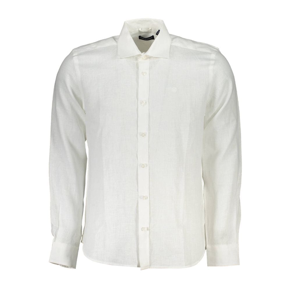 North Sails Linen Shirts North Sails White Linen Men Shirt