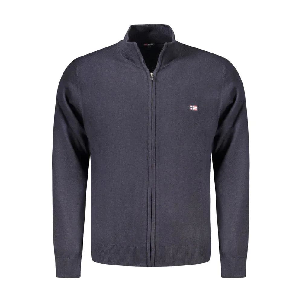 Functional Sweater Norway 1963 Blue Polyester Sweater