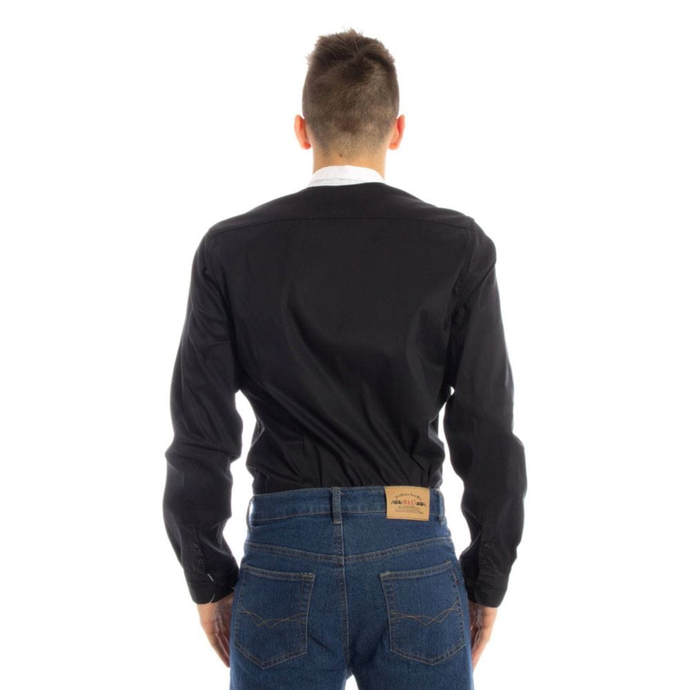 Papete XXL Papete Black Cotton Shirt