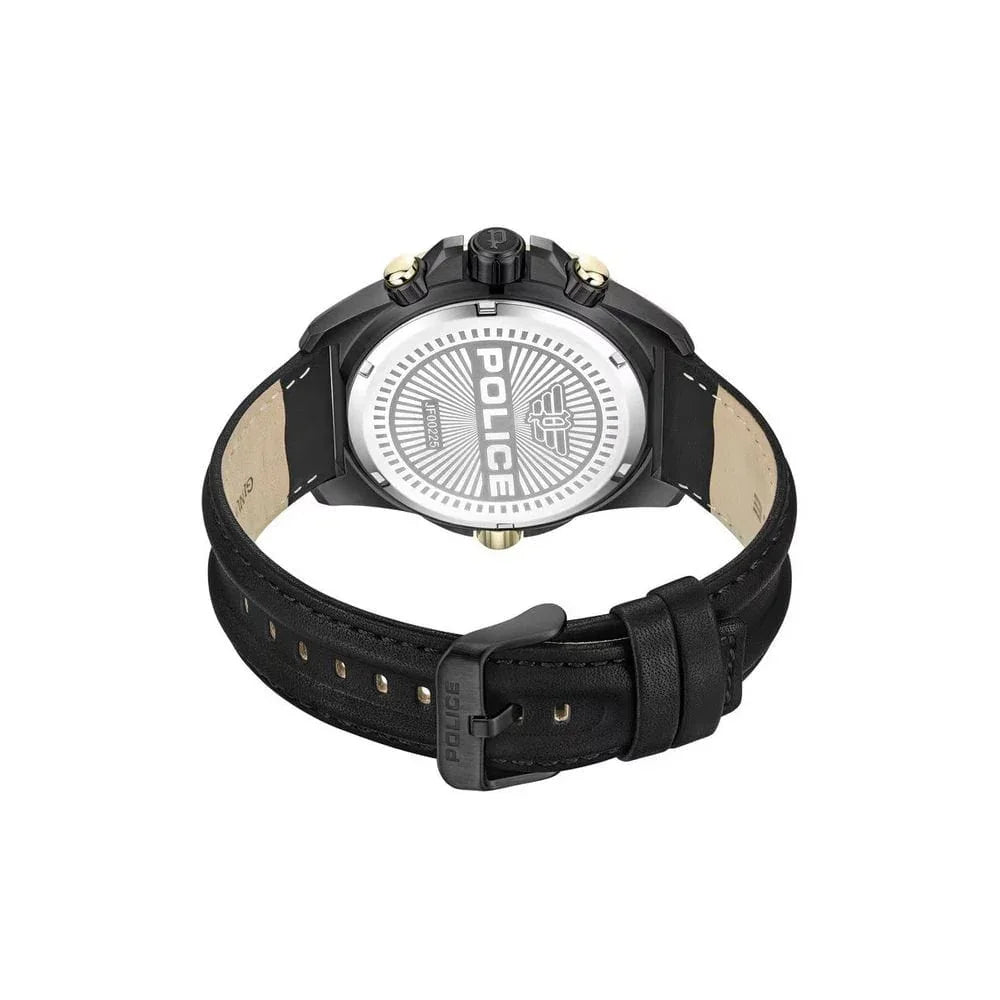 Police Police Black Artificial Leather Watch