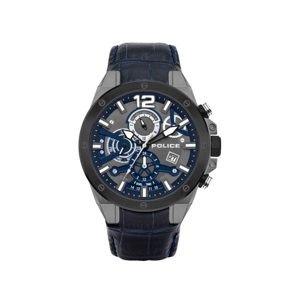 Police Police Blue Leather Watch