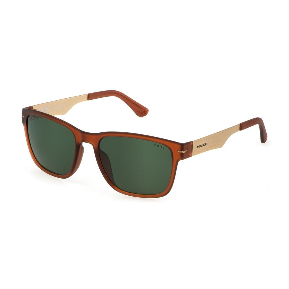 Police Sunglasses Police Brown Plastic Sunglasses