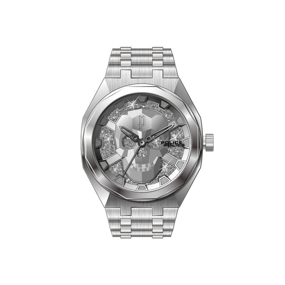 Police Police Silver Stainless Steel Watch