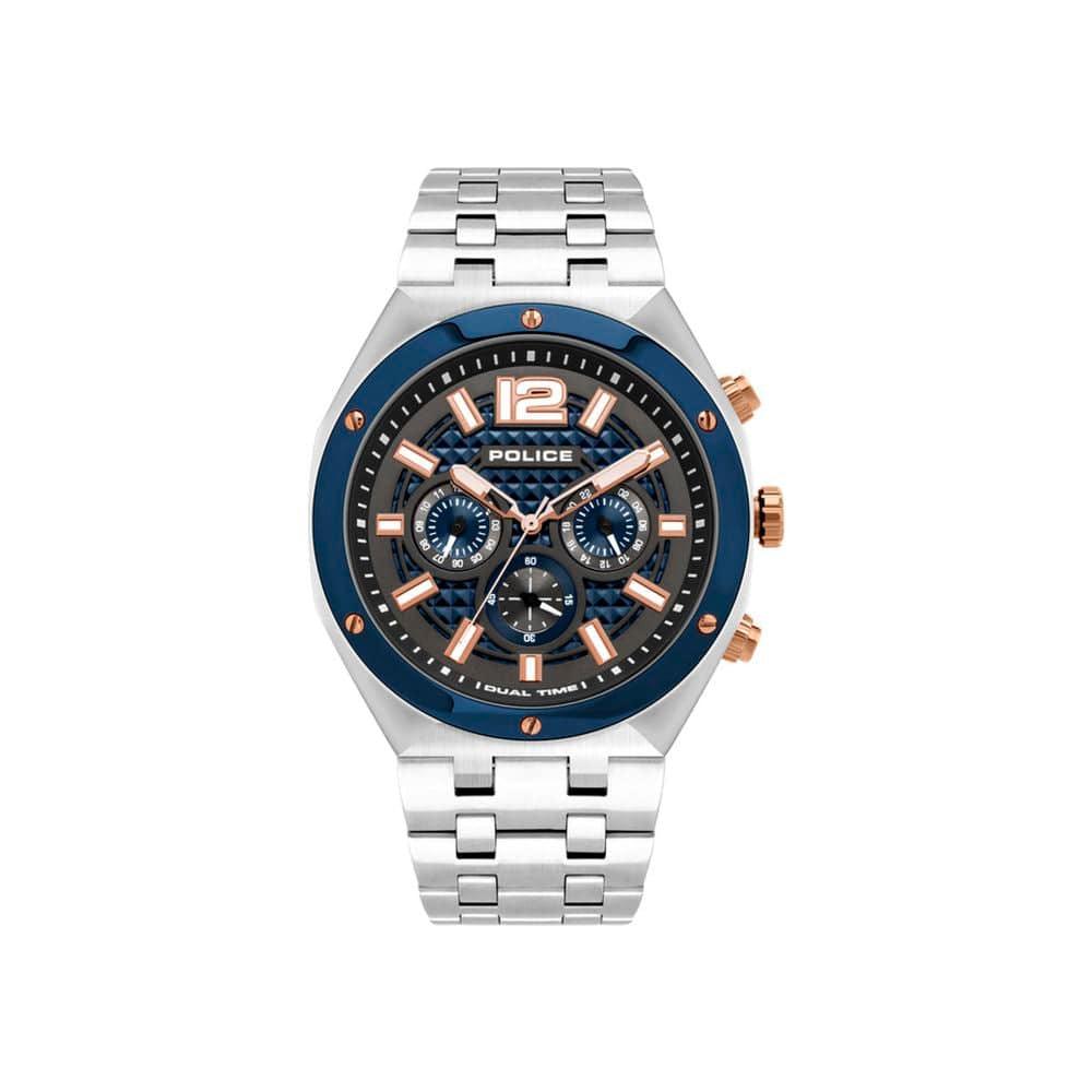 Police Watches Police Silver Stainless Steel Watch