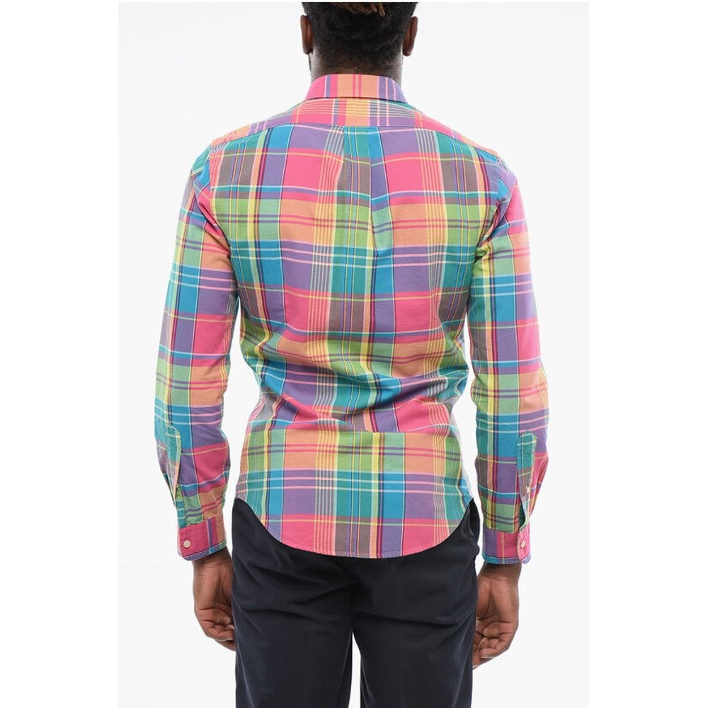 Polo Ralph Lauren S Polo Ralph Lauren Button-down Plaid Check Cotton Shirt
