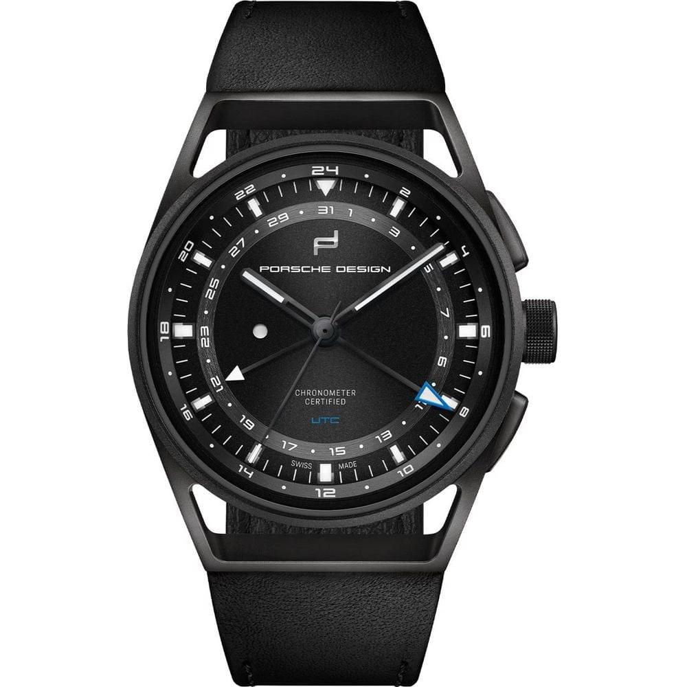 Porsche Design Porsche Design Black Leather Watch