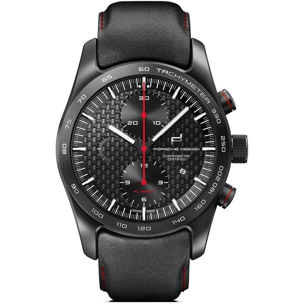 Porsche Design Porsche Design Black Leather Watch
