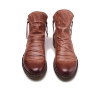 Men's Leather Boots: VINTAGE VIBE