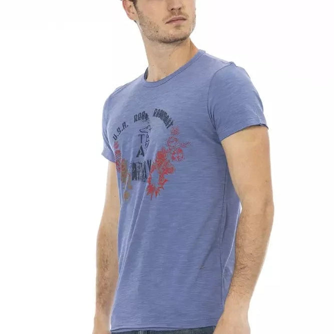 Trussardi Action Trussardi Action Blue Cotton Men T-Shirt
