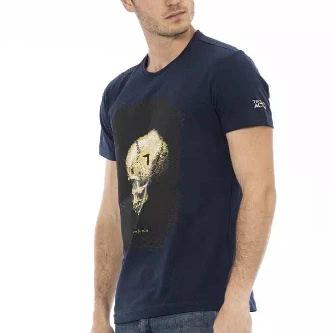Trussardi Action Trussardi Action Blue Cotton Men T-Shirt